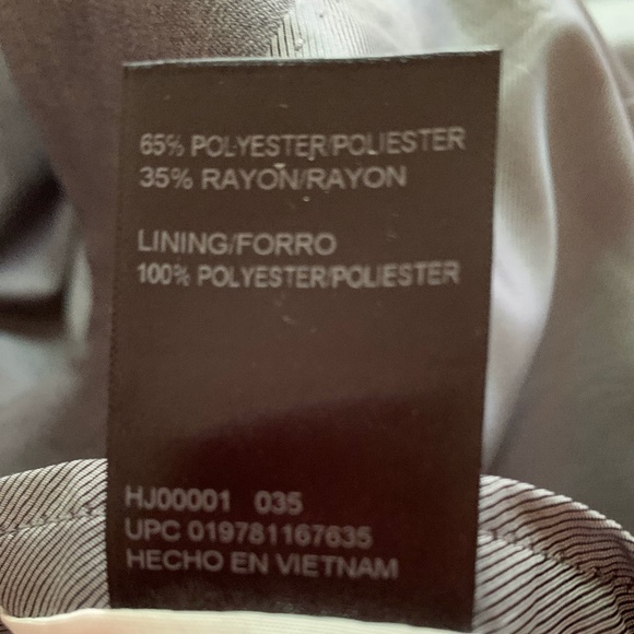 Haggar Grey 2 Button Sport Coat Blazer, Size 40S - Picture 8 of 11